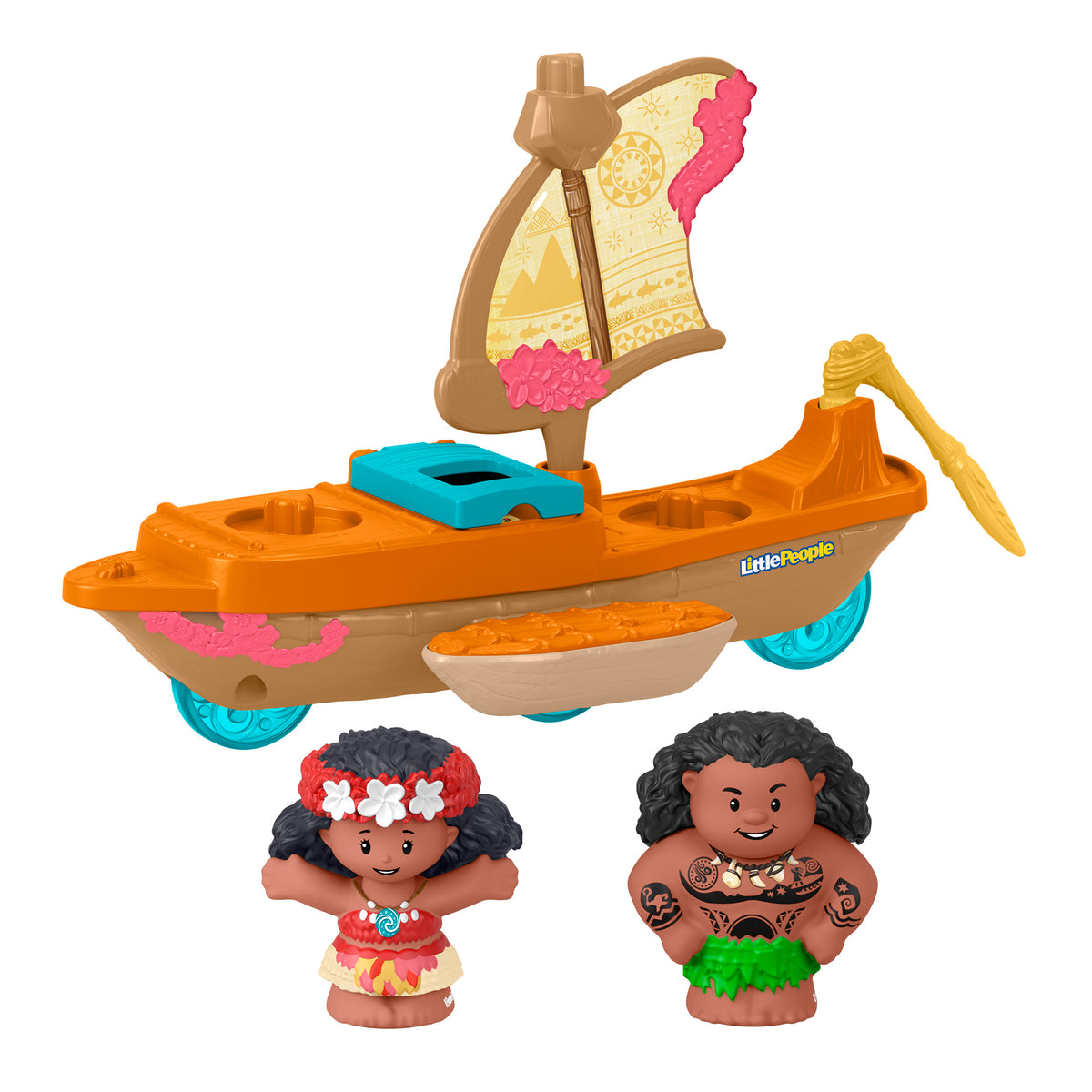 Little People Disney Princess Moana and Maui's Canoe