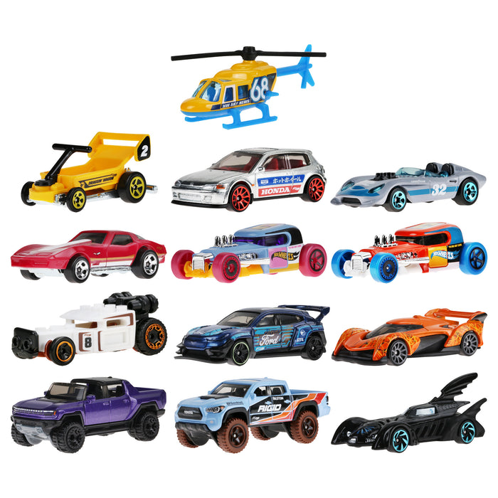 Hot Wheels Basic Car Asst Mix 12 (Styles/Color May Vary)