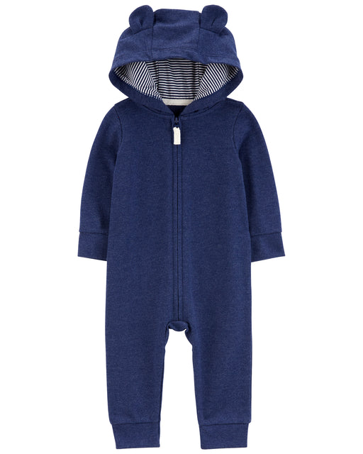 Carters 1 Piece Hooded Zip Front Thermal Coverall