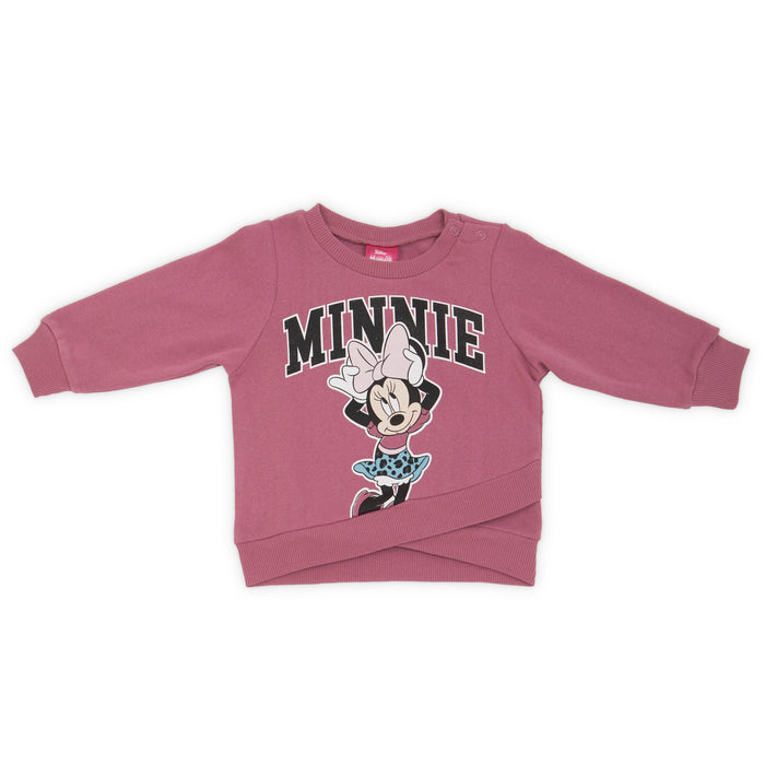 Bentex Minnie Mouse 2 Piece Fleece Top And Legging Set