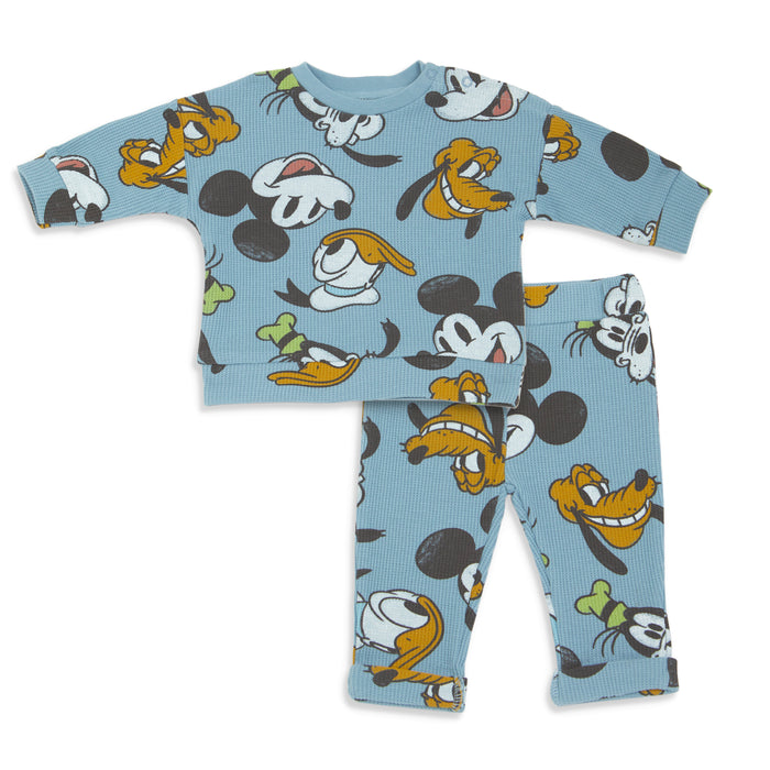 Bentex Disney Friends 2 Piece Fleece Top And Pant Set