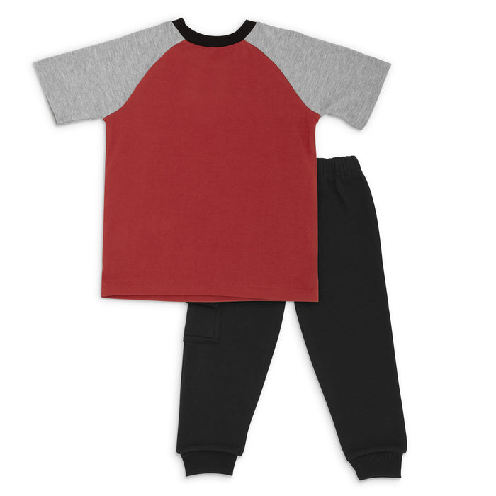 Disney Mickey Mouse 2 Piece Short Sleeve Top and Pant Set