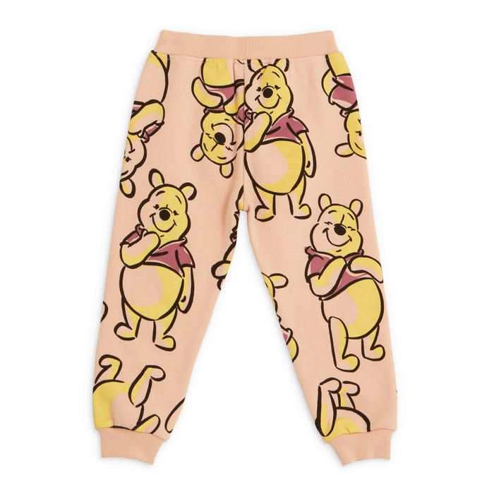 Disney Winnie The Pooh 2 Piece Fleece Ruffle Top And Pant Set
