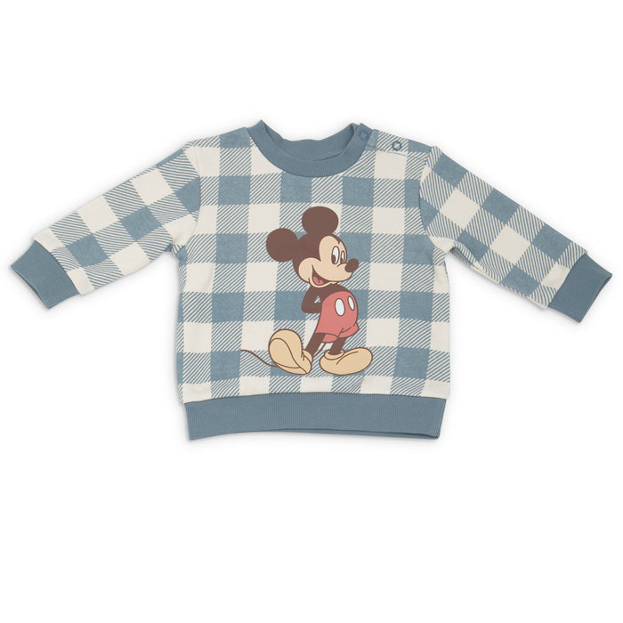 Bentex Mickey Mouse 2Piece Buff Check Top With Po Pant