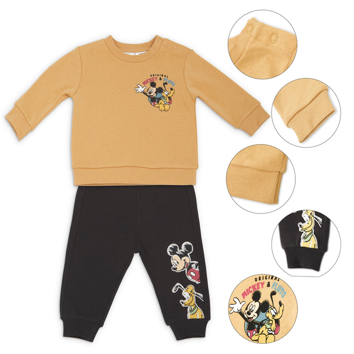 Bentex Micky Mouse 2 Piece Best Friends Fleece Sets