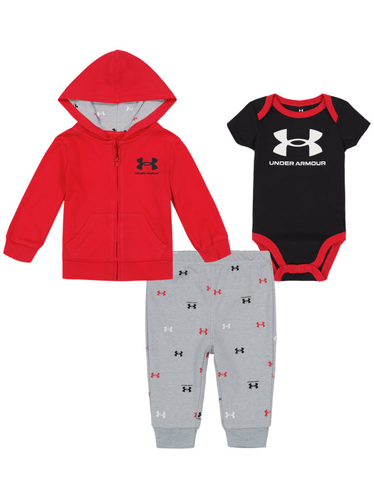Under Armour 3 Piece Grid Toss Take Me Home Set in Red