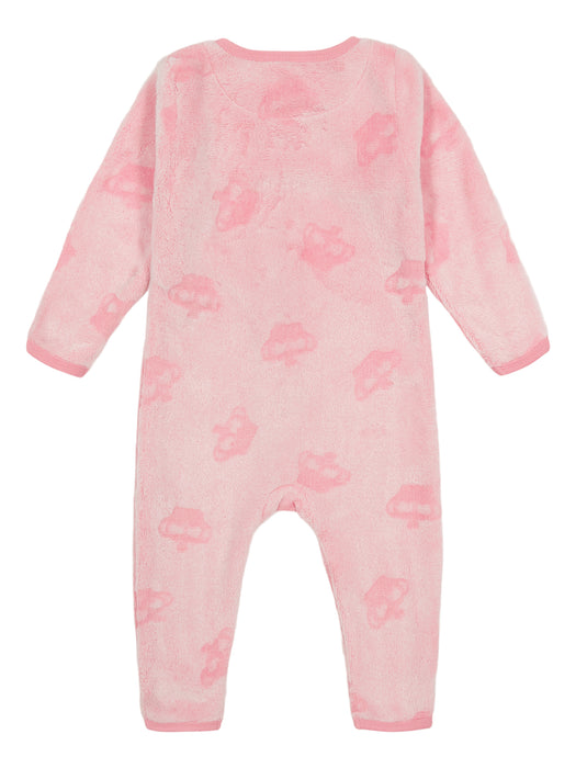 Juicy Couture Baby Girl's Faux Fur Footie - Pink