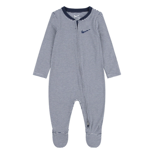 Nike Striped Footed Coverall in Midnight Navy