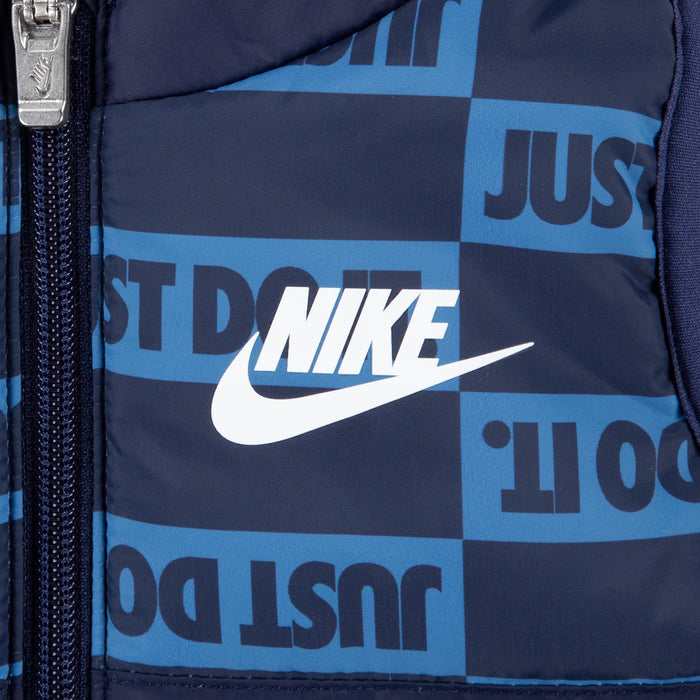 Nike Boy 3 Piece Vest Pant Set in Midnight Navy