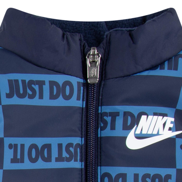 Nike Boy 3 Piece Vest Pant Set in Midnight Navy