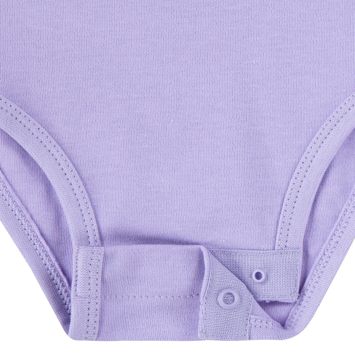 Nike Baby Girl 2 Piece Purple Bodysuit and Legging Set