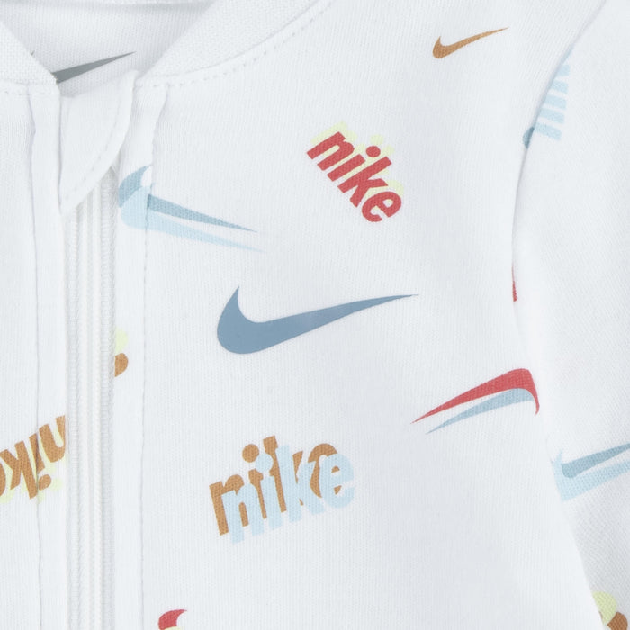 Nike E1D1 Footed Coverall in White