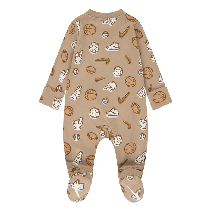 Nike E1D1 Footed Coverall in Hemp