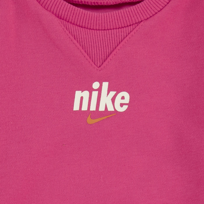 Nike E1D1 Crew Coverall in Aster Pink