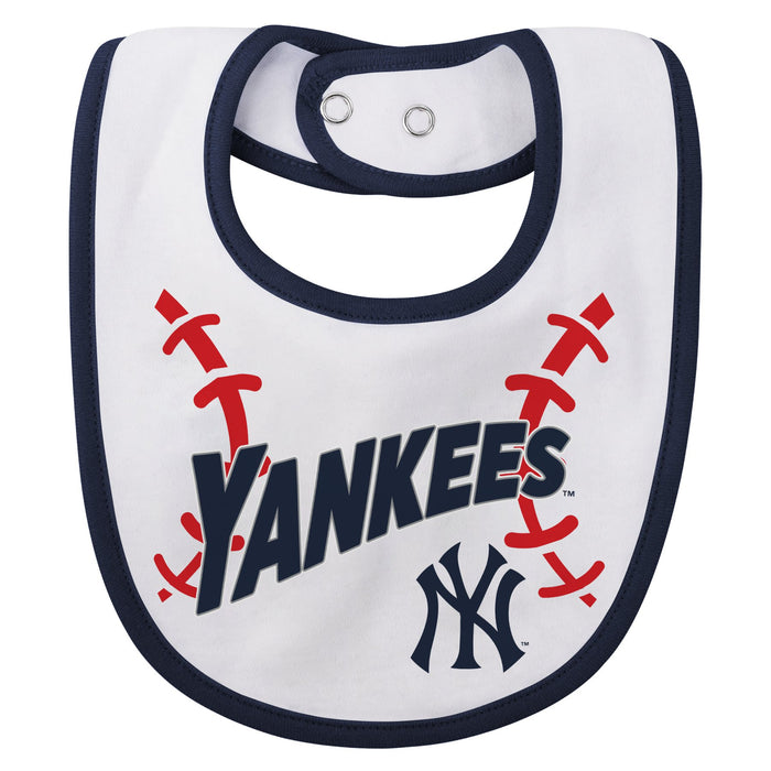 MLB New York Yankees Bib,  Bootie and Creeper Set
