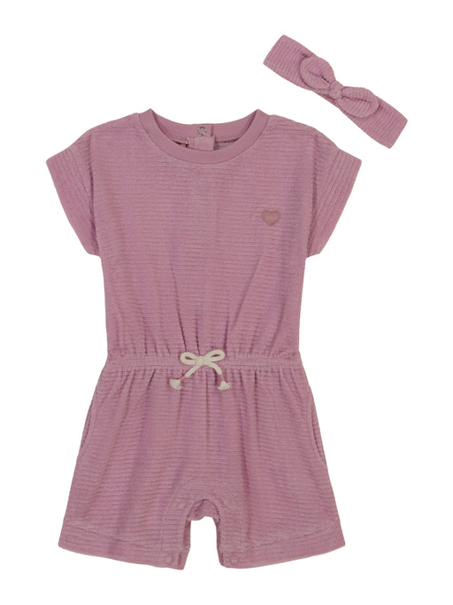 Juicy Couture Pink Romper with Headband