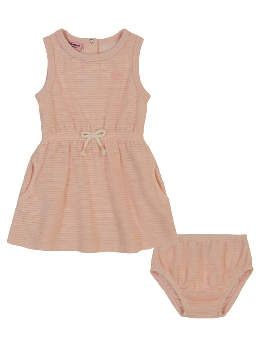 Juicy Couture Pink Knit Dress with Diaper Cover