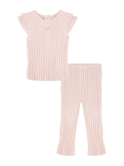 Juicy Couture Light Pink Flare Pant Set