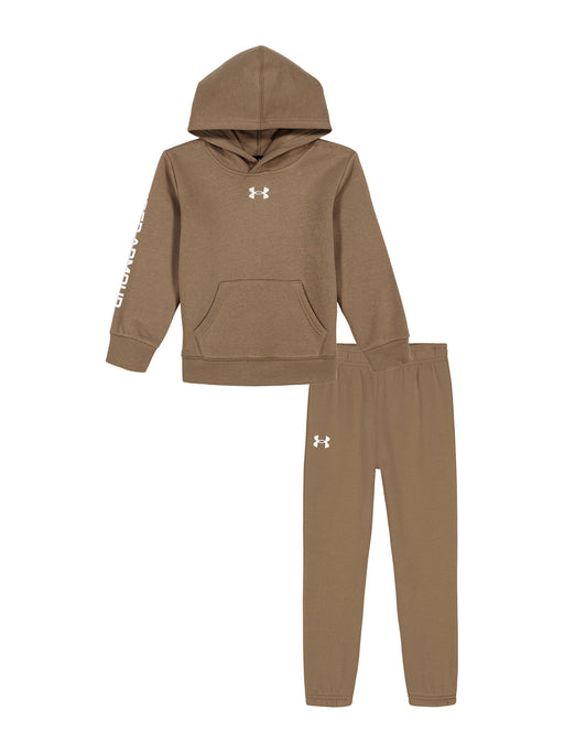 Under Armour Rival Fleece Hoodie Set Camel