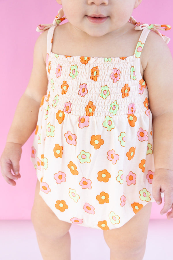 Dream Big Little Co Feelin' Flowerful Dream Bubble Romper