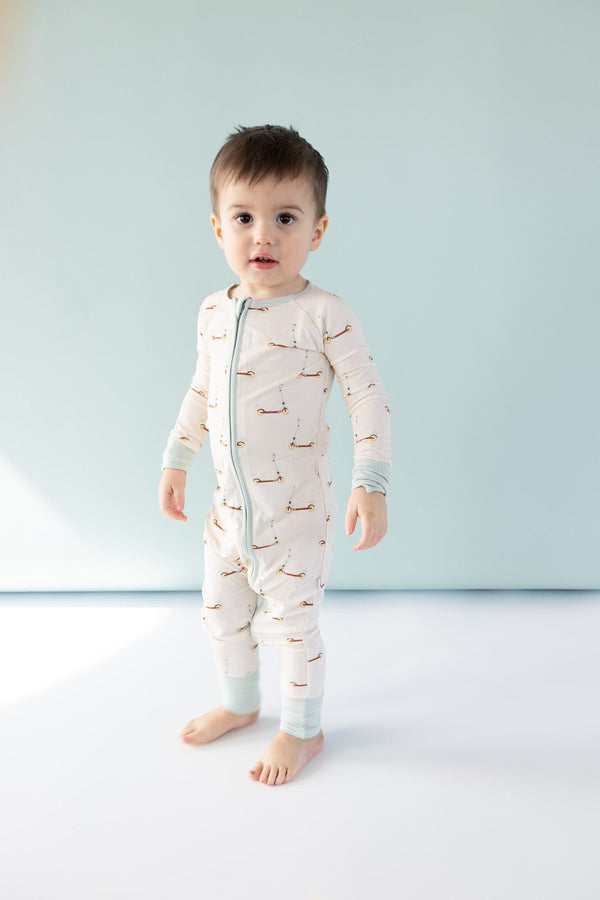 Dream Big Little Co SCOOTER SQUAD DREAM ROMPER