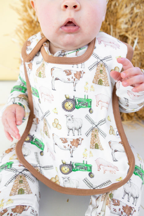 Dream Big Little Co FARM LOVIN' DREAM BABY BIB