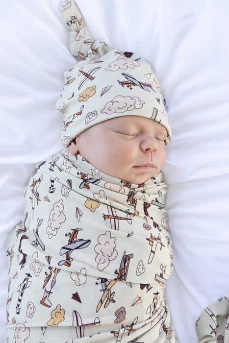 Dream Big Little Co SO FLY DREAM SWADDLE & BEANIE