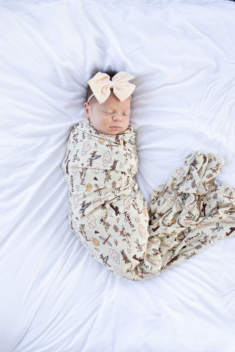 Dream Big Little Co SO FLY DREAM SWADDLE & BEANIE