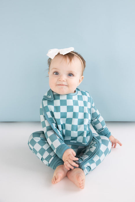 Dream Big Little Co STORMY CHECKERS DREAM BABY BIB