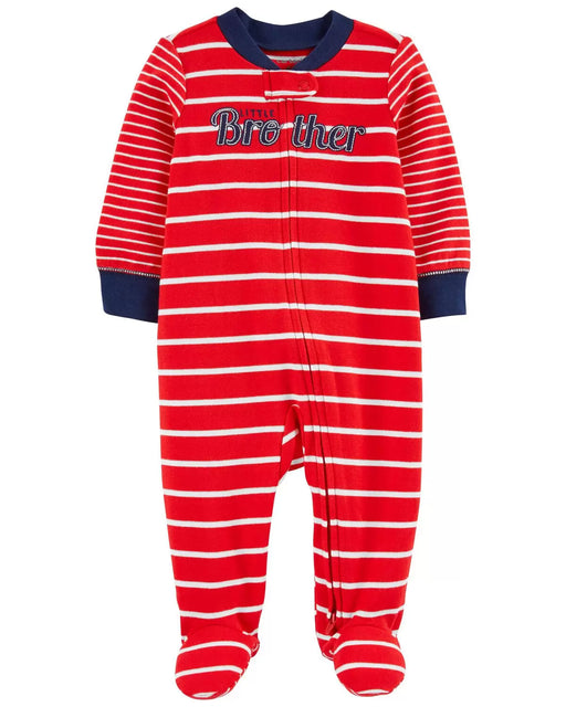 Carters Baby Brother 2-Way Zip Cotton Sleep & Play Pajamas