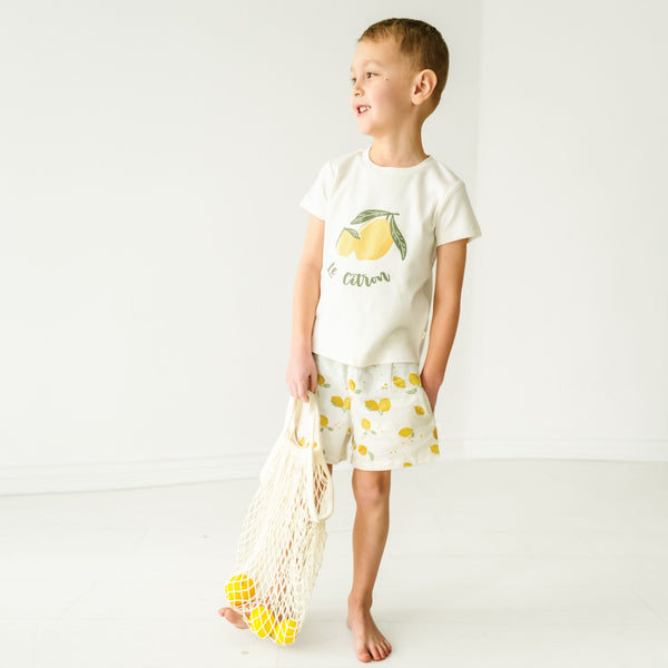 Makemake Organics Organic Kids T-Shirts - Le Citron