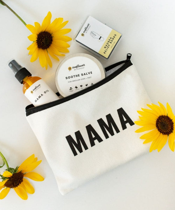 Sunflower Motherhood Pregnancy Mama Pouch Bundle