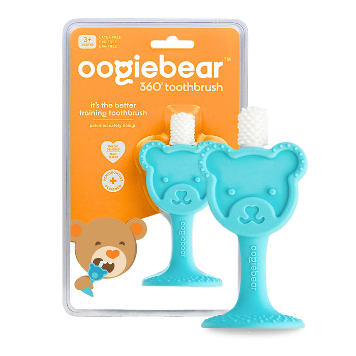 Oogiebear Baby 360° Soft Silicone Training Toothbrush