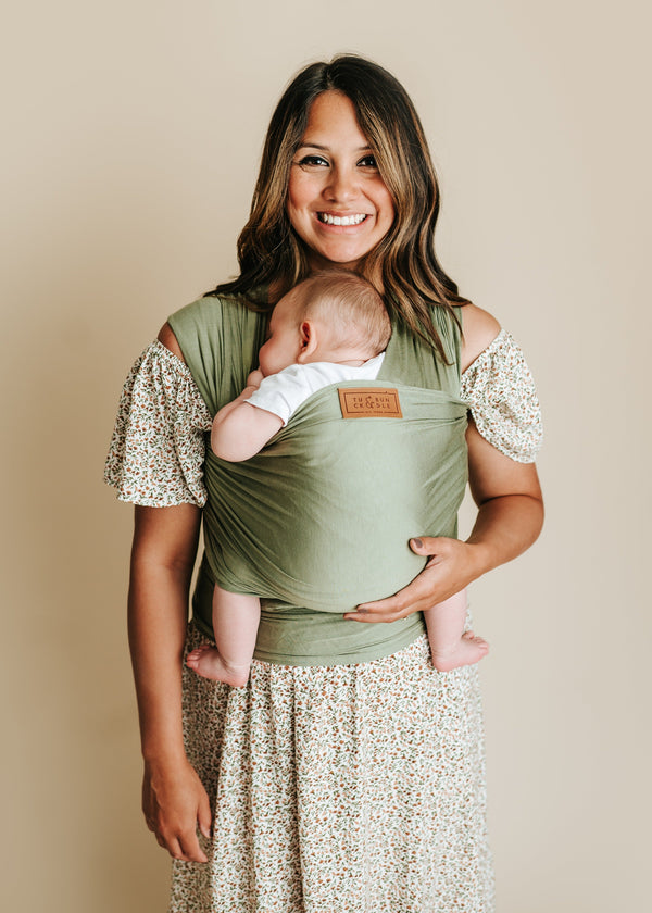 Tuck and Bundle Baby Wrap Limited Edition in Olive Green