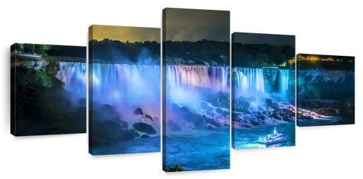 ElephantStock Colorful Niagara Falls Wall Art