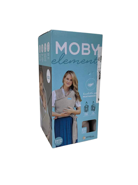 Moby Elements Baby Wrap Carrier, Taupe (Open Box)