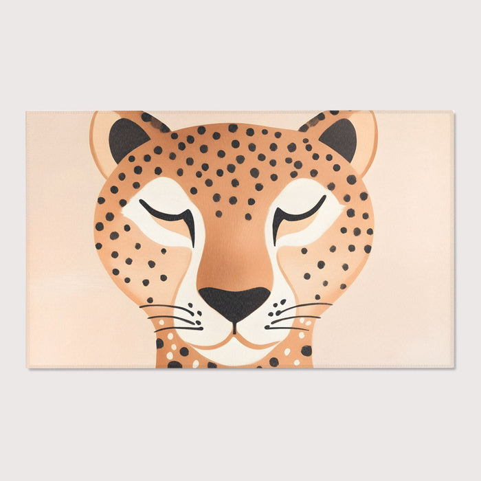 TeepeeJoy Nursery and Kids Cheetah Rug - Dapper Dots