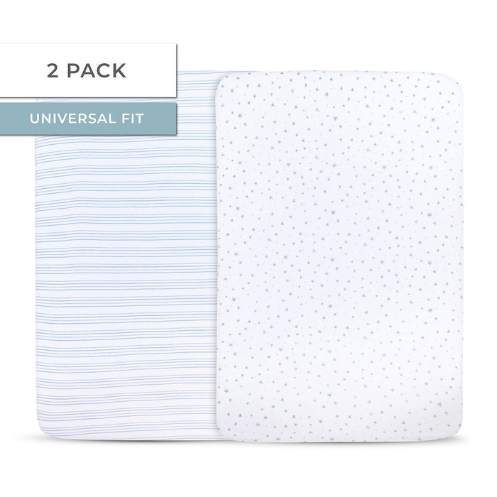 Ely's & Co. Pack N Play I Portable Crib Sheet Set