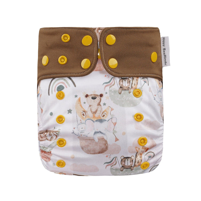 Perfect Fit Pocket Diaper by Happy BeeHinds - Prints