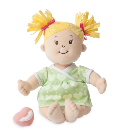 Manhattan Toy Company Baby Stella Peach Doll with Blonde Hair