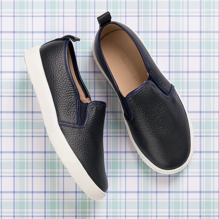 Elephantito Classic Slip-On Textured Blue