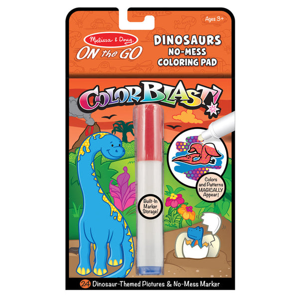 Melissa & Doug On the Go ColorBlast No-Mess Coloring Pad - Dinosaurs