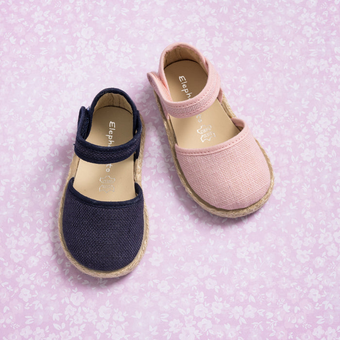 Elephantito Linen Classic Espadrille Navy