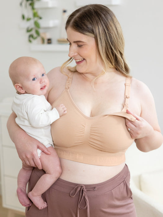 Kindred Bravely Sublime® Hands-Free Pumping & Nursing Bra | Beige