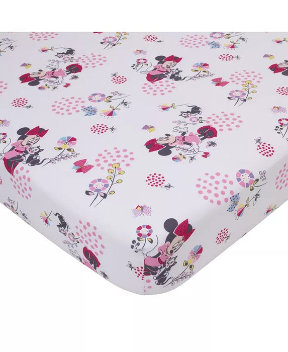 Disney Minnie Mouse - Minnie in Pink 2 Piece Toddler Sheet Set