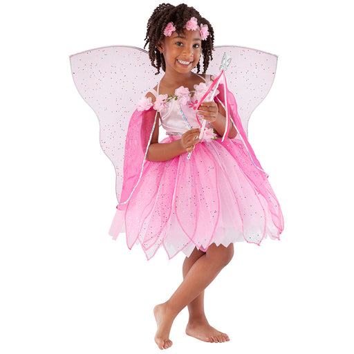Teetot Pink Petal Fairy Dress-Up Costume