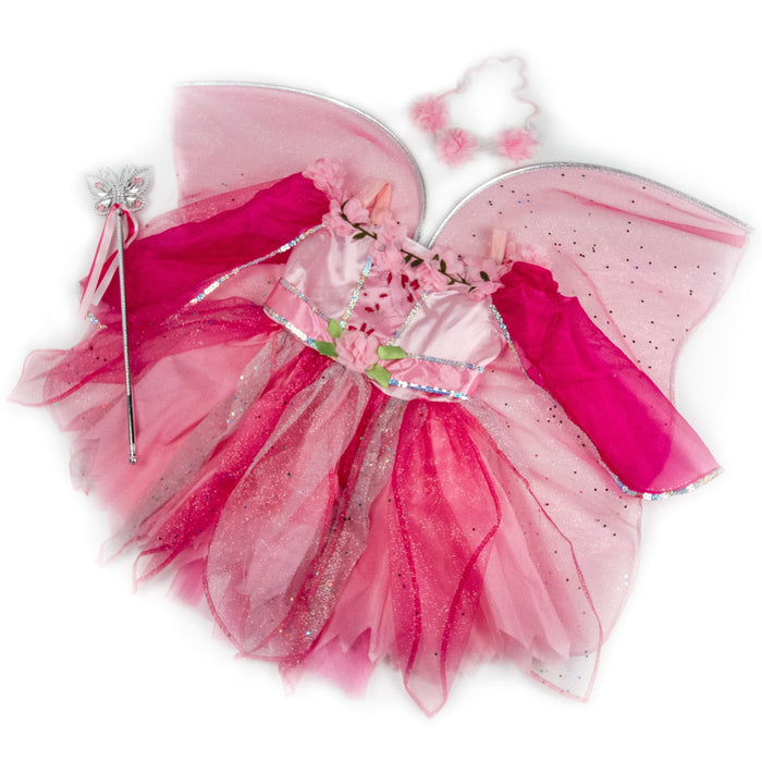 Teetot Pink Petal Fairy Dress-Up Costume