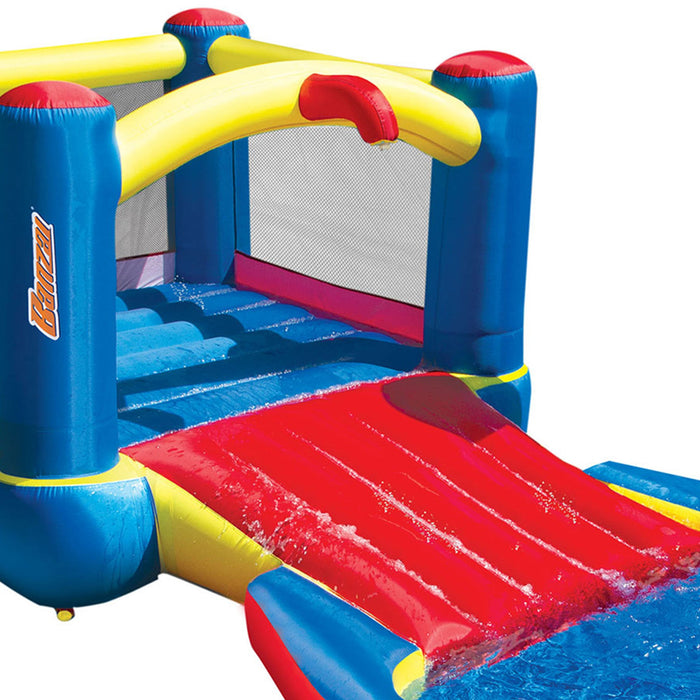 Banzai Bounce N Splash Outdoor Water Park Aquatic Activity Play Center w/ Slide