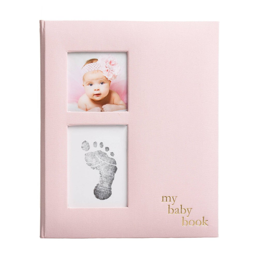 Pearhead Linen Baby Memory Book — Buybuy BABY