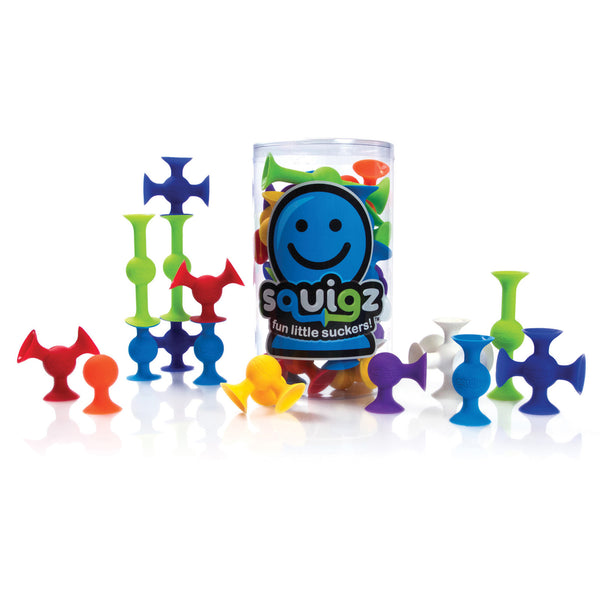 Fat Brain Toys Squigz Starter Set - 24 Piece Set